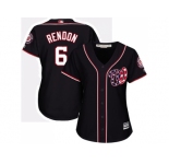 Women's Washington Nationals #6 Anthony Rendon Navy Blue Alternate Stitched MLB Jersey