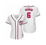 Women's Washington Nationals #6 Anthony Rendon White Home Stitched MLB Jersey