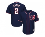 Youth Washington Nationals #2 Adam Eaton Navy Blue Cool Base Stitched MLB Jersey