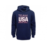 Youth Team USA Basketball National Governing Body Pullover Hoodie Navy