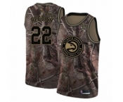 Women's Atlanta Hawks #22 Cam Reddish Swingman Camo Realtree Collection Basketball Jersey