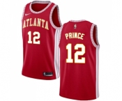 Women's Nike Atlanta Hawks #12 Taurean Prince Authentic Red NBA Jersey Statement Edition