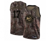 Women's Nike Atlanta Hawks #17 Dennis Schroder Swingman Camo Realtree Collection NBA Jersey