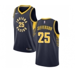 Women's Nike Indiana Pacers #25 Al Jefferson Swingman Navy Blue NBA Jersey - Icon Edition