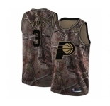 Women's Nike Indiana Pacers #3 Joe Young Swingman Camo Realtree Collection NBA Jersey