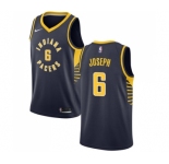 Women's Nike Indiana Pacers #6 Cory Joseph Swingman Navy Blue Road NBA Jersey - Icon Edition
