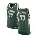 Women's Nike Milwaukee Bucks #77 Ersan Ilyasova Swingman Green NBA Jersey - Icon Edition