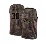 Women's Nike New Orleans Pelicans #30 Julius Randle Swingman Camo Realtree Collection NBA Jersey
