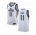 Women's Nike Utah Jazz #11 Dante Exum Authentic NBA Jersey - Association Edition