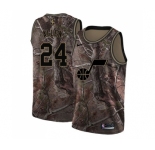 Women's Nike Utah Jazz #24 Grayson Allen Swingman Camo Realtree Collection NBA Jersey