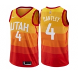 Women's Nike Utah Jazz #4 Adrian Dantley Swingman Orange NBA Jersey - City Edition