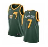 Women's Nike Utah Jazz #7 Pete Maravich Green Swingman Jersey - Earned Edition