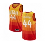 Women's Utah Jazz #44 Bojan Bogdanovic Swingman Orange Basketball Jersey - City Edition