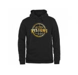 Detroit Pistons Gold Collection Pullover Hoodie Black