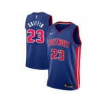 Men Nike Detroit Pistons #23 Blake Griffin Blue NBA Swingman Icon Edition Jersey