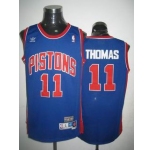 nba detroit pistons #11 thomas blue[swingman].