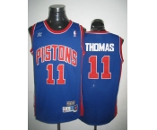 nba detroit pistons #11 thomas blue[swingman]