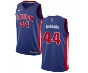 Youth Nike Detroit Pistons #44 Rick Mahorn Swingman Royal Blue Road NBA Jersey - Icon Edition