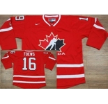 2010 Team Canada #16 Towes Red