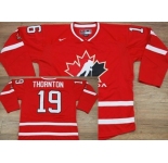 2010 Team Canada #19 Thornton Red