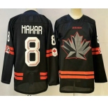 Men's Canada Hockey #8 Cale Makar Black Stitched Jersey