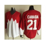 Olympic CA. #21 Canada RedWhite 1972 Commemorative CCM Stitched NHL Jersey