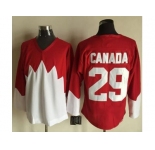 Olympic CA. #29 Canada RedWhite 1972 Commemorative CCM Stitched NHL Jersey