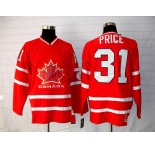 nhl team canada #31 price 2010 olympic red