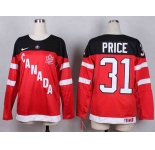 women nhl jerseys team canada #31 price red[100 th]