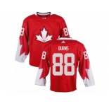 Youth Adidas Team Canada #88 Brent Burns Premier Red Away 2016 World Cup Ice Hockey Jerse