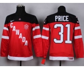 youth nhl jerseys team canada #31 price red[100 th]