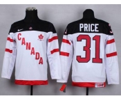 youth nhl jerseys team canada #31 price white[100 th]