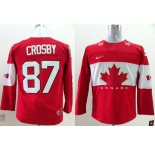 youth nhl jerseys team canada olympic #87 crosby red[2014 new]