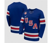 Men's USA Blank Royal 2026 Stitched Jersey