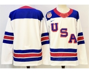Men's USA Blank White 2025-2026 Stitched Jersey