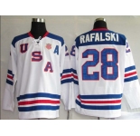 nhl team usa #28 pafal ski 2010 olympic white