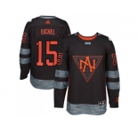 Team North America #15 Jack Eichel Black 2016 World Cup Stitched NHL Jersey