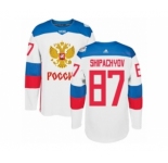 Men's Adidas Team Russia #87 Vadim Shipachyov Premier White Home 2016 World Cup of Hockey Jersey