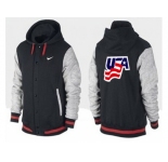 NHL Team USA Olympic Logo Pullover Hoodie 12