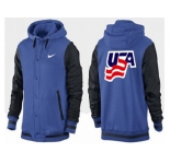 NHL Team USA Olympic Logo Pullover Hoodie 14