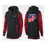 NHL Team USA Olympic Logo Pullover Hoodie 15
