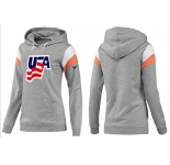 NHL Women Team USA Olympic Logo Pullover Hoodie 11