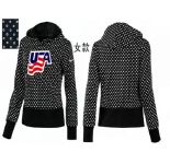 NHL Women Team USA Olympic Logo Pullover Hoodie 16