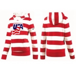 NHL Women Team USA Olympic Logo Pullover Hoodie 18