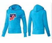 NHL Women Team USA Olympic Logo Pullover Hoodie 5