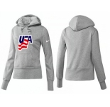 NHL Women Team USA Olympic Logo Pullover Hoodie 7