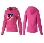 NHL Women Team USA Olympic Logo Pullover Hoodie 9