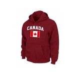 Nike 2014 Olympics Canada Flag Collection Locker Room Pullover Red