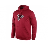 Atlanta Falcons Nike Red KO Logo Essential Hoodie