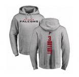 Football Atlanta Falcons #3 Matt Bryant Ash Backer Pullover Hoodie